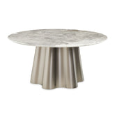 St. Charles Round Marble Dining Table