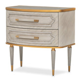 St. Charles 2 Drawer Nightstand