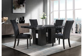 D03 DINING TABLE + D03DC BLACK 1 Chair