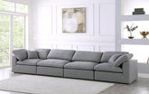 Serene Linen Textured Deluxe Modular Down Filled Cloud-Like Comfort Overstuffed l