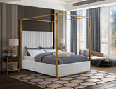 Jones Faux Leather Bed