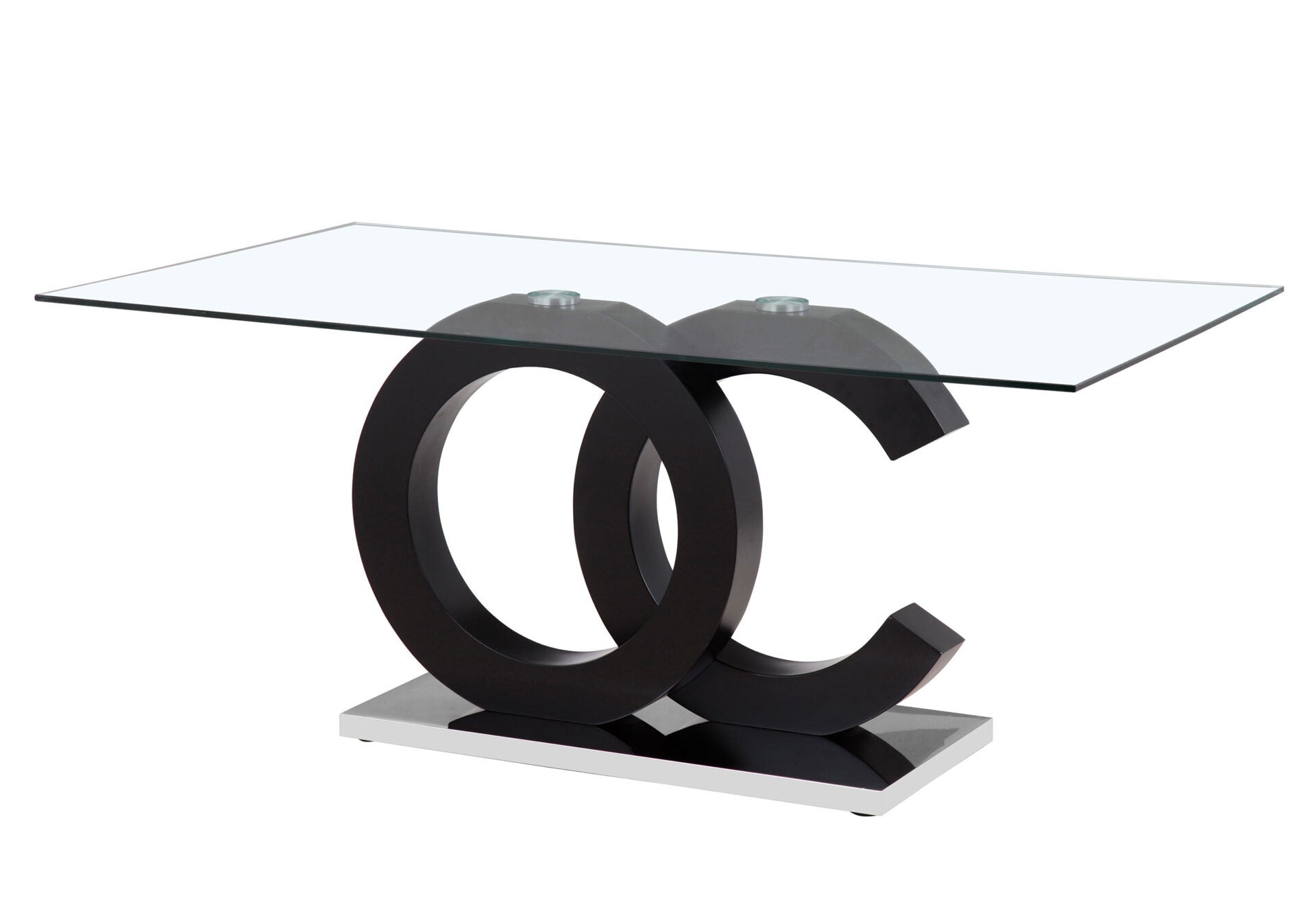 D2207DT Dining Table + Black Chair