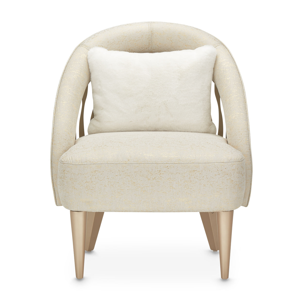 La Rachelle Flame Accent Chair