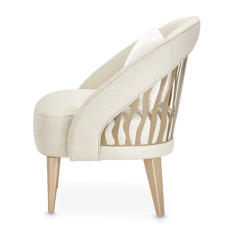 La Rachelle Flame Accent Chair