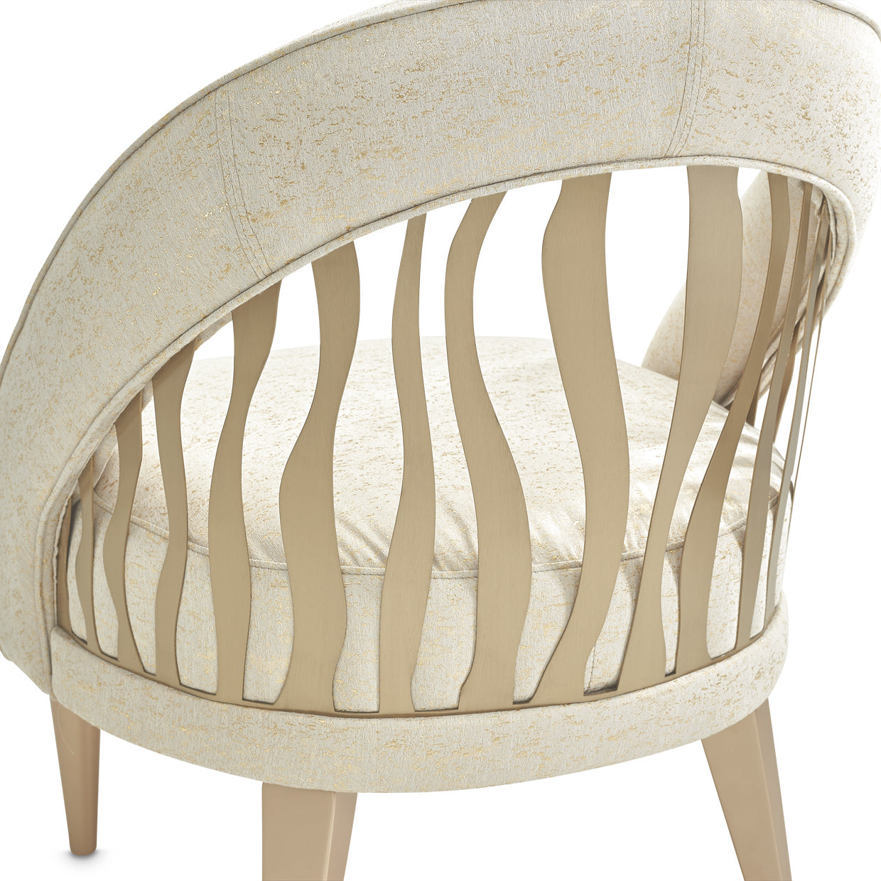 La Rachelle Flame Accent Chair