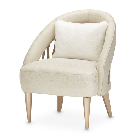 La Rachelle Flame Accent Chair