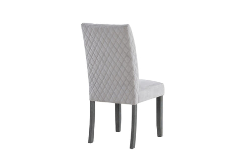 D8192 TRIANGLE DINING TABLE + 4 DINING CHAIRS + BENCH