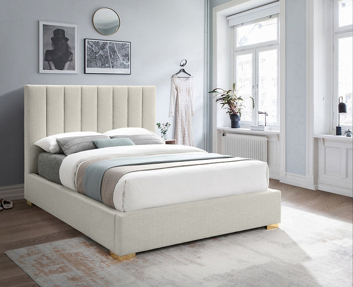 Pierce Linen Textured Bed