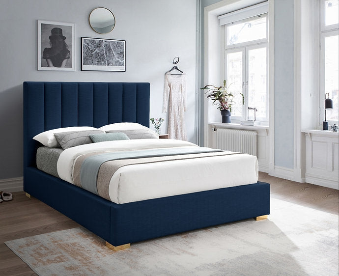 Pierce Linen Textured Bed